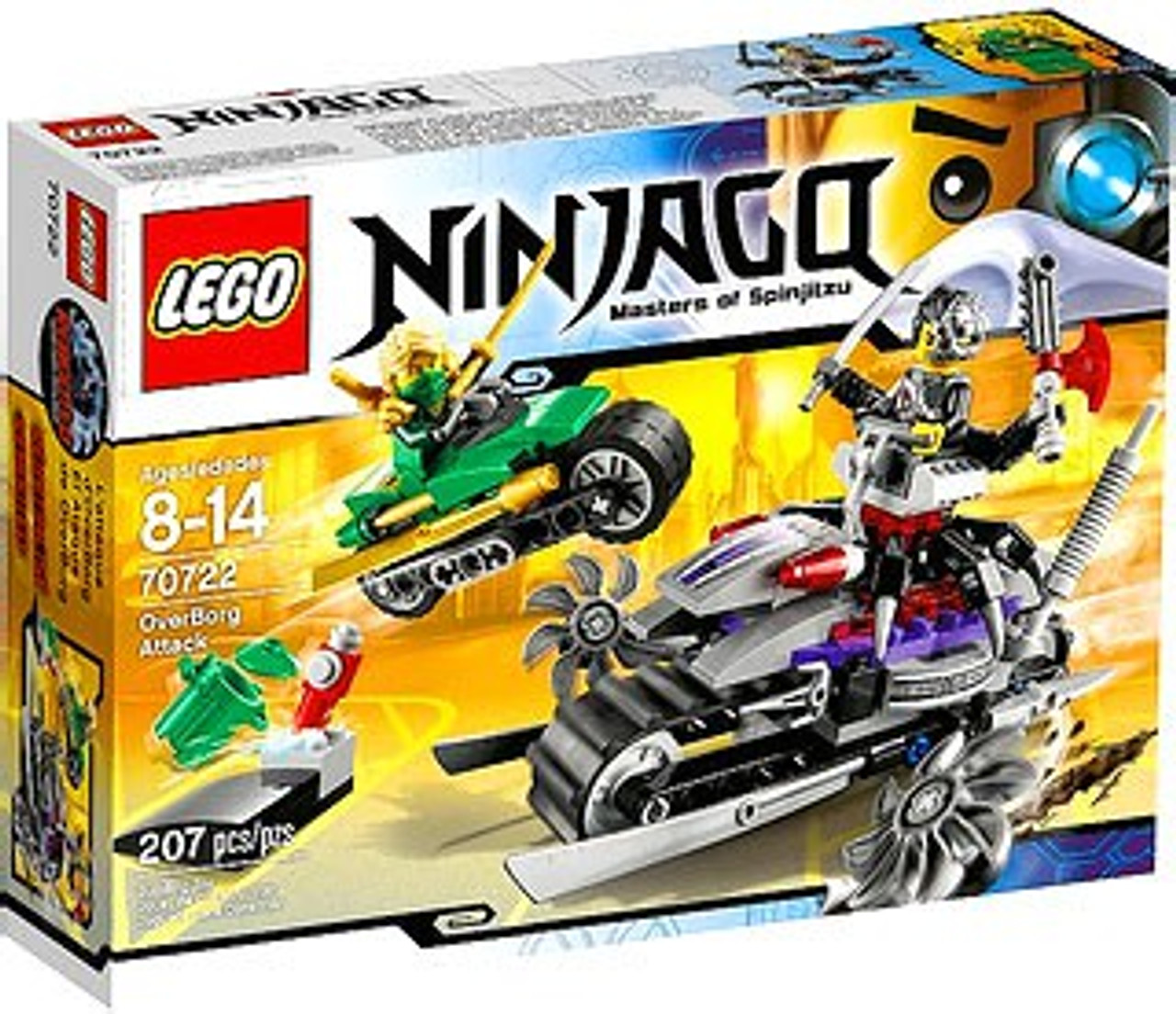 LEGO Ninjago Ninjago Rebooted Overborg Attack Set 70722 - ToyWiz