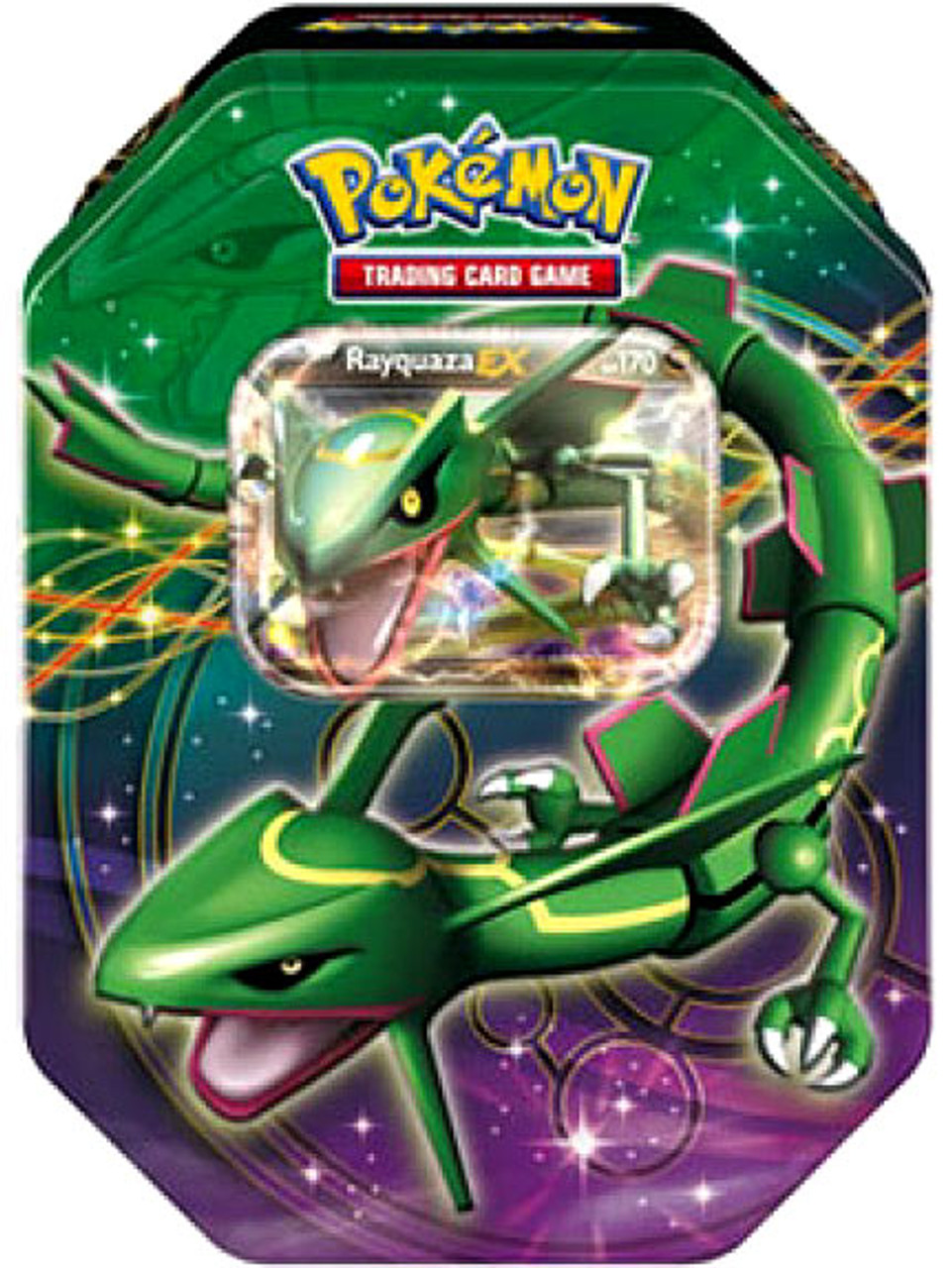 Pokemon Black & White Reissue Legendary EX Rayquaza Collector Tin