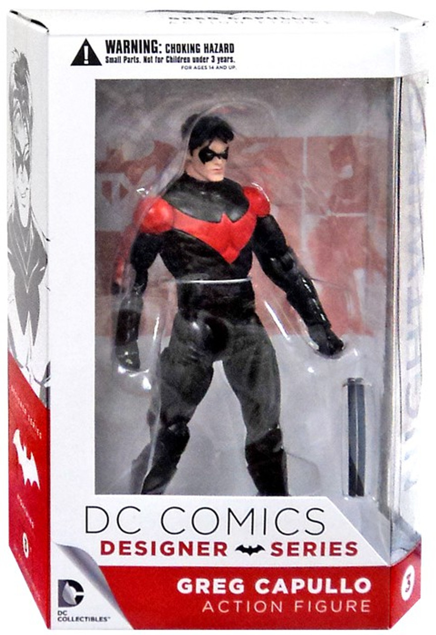 DC Batman Designer Greg Capullo Series 1 Nightwing Action Figure #3