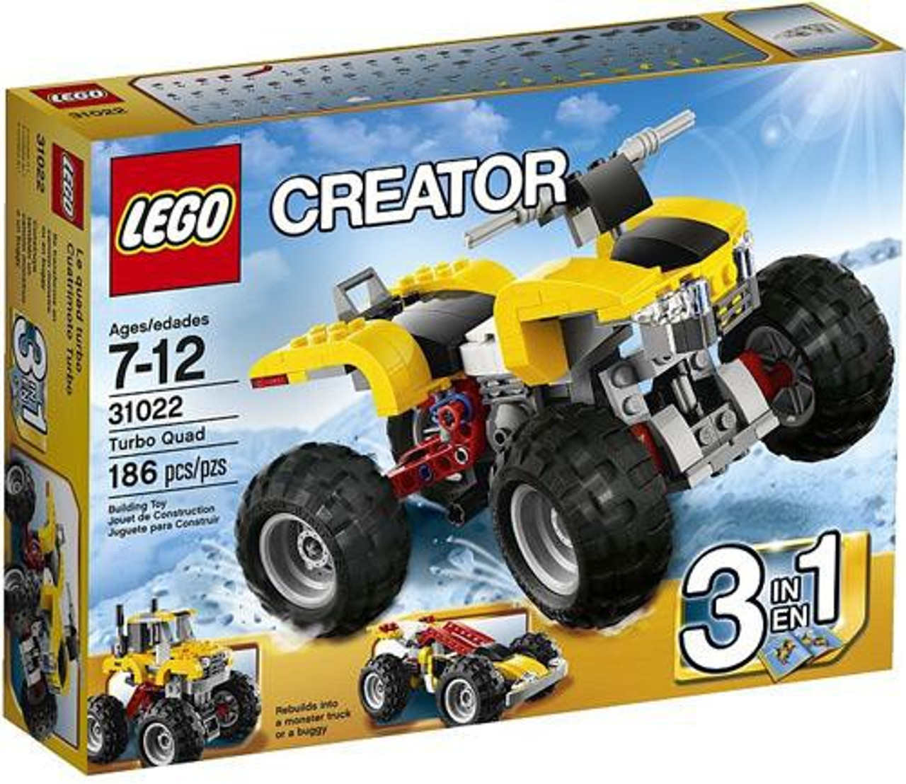 LEGO Creator Turbo Quad Set #31022