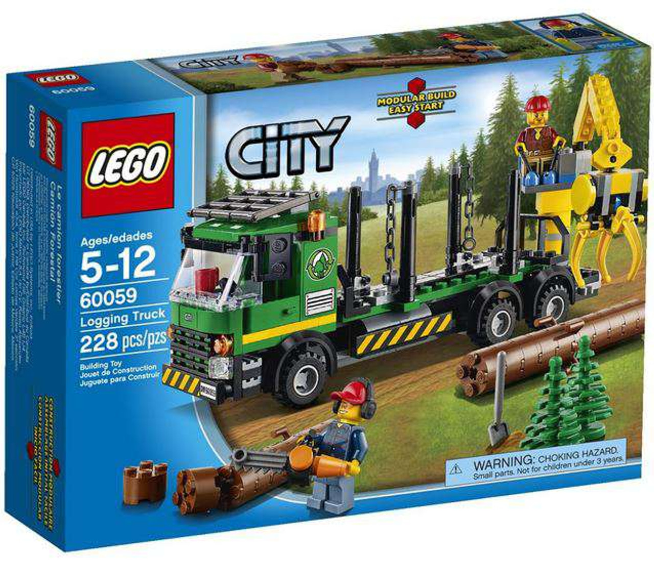 LEGO City Logging Truck Set #60059