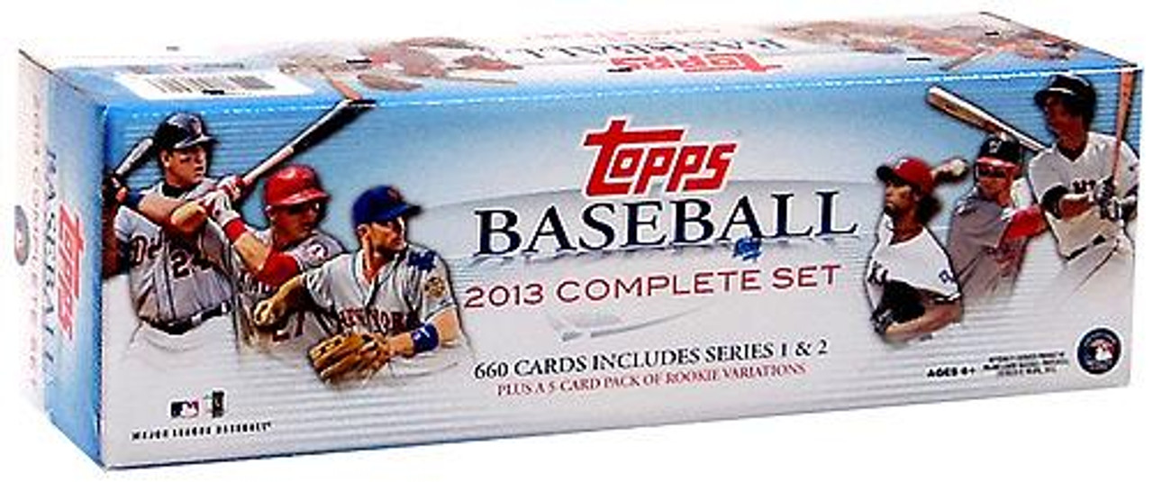 MLB 2013 Topps Baseball Cards Complete Set