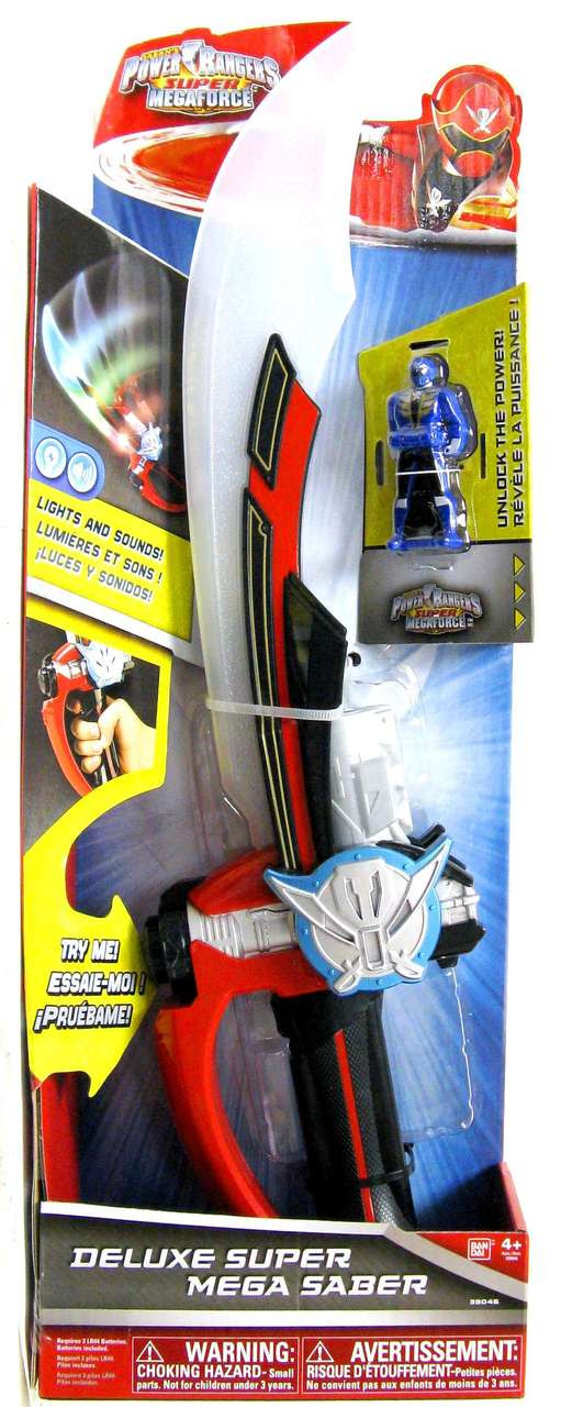 Power Rangers Super Megaforce Deluxe Super Mega Saber Roleplay Toy