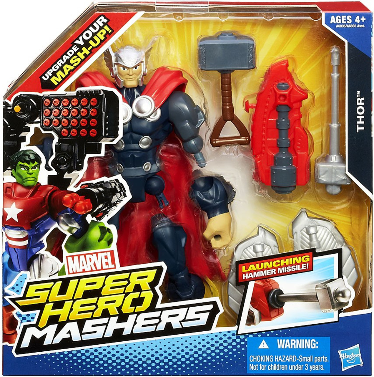 Marvel Super Hero Mashers Battle Upgrade Thor Action Figure