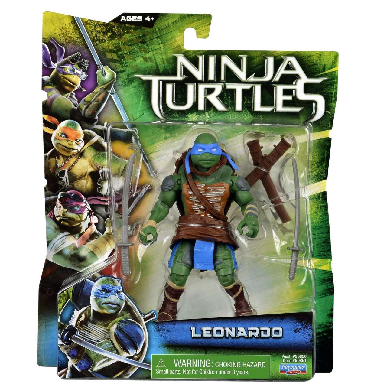 Teenage Mutant Ninja Turtles 2014 Movie Leonardo Action Figure