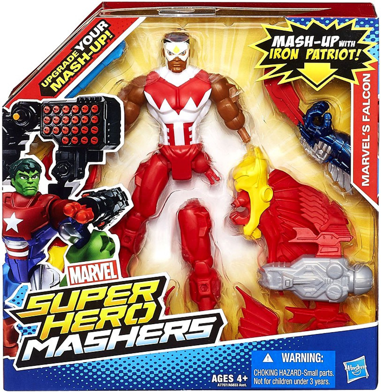 Marvel Super Hero Mashers Battle Upgrade Falcon Action Figure