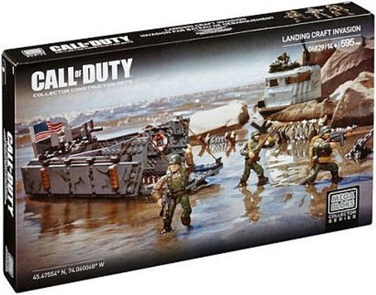 Mega Bloks Call of Duty Landing Craft Invasion Set #06829
