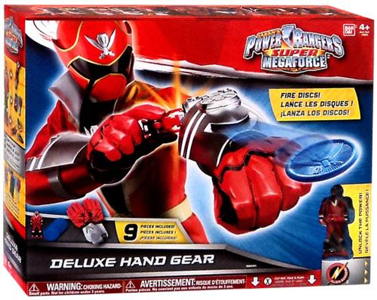 Power Rangers Super Megaforce Deluxe Hand Gear Roleplay Toy