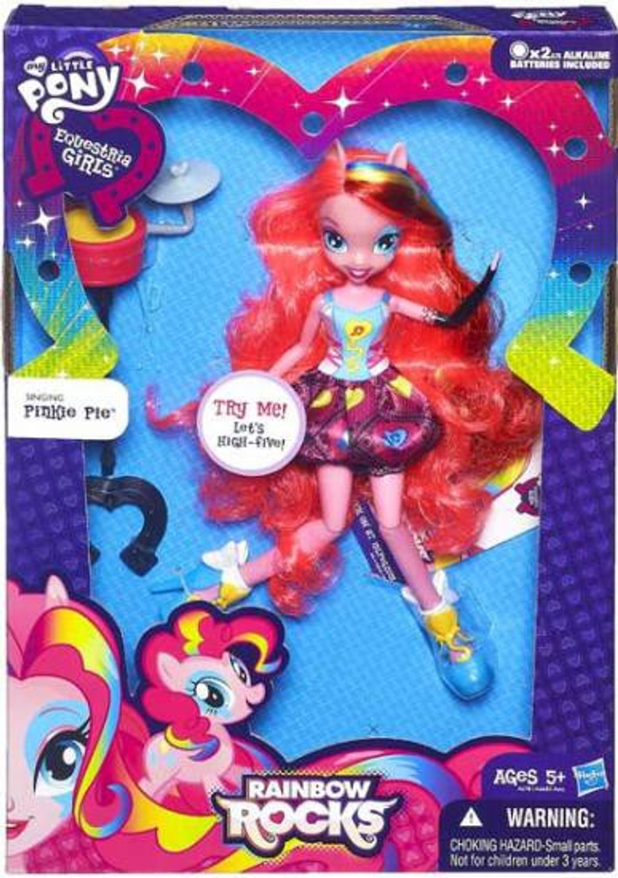 My Little Pony Equestria Girls Rainbow Rocks Deluxe Singing Pinkie Pie 9-Inch Doll