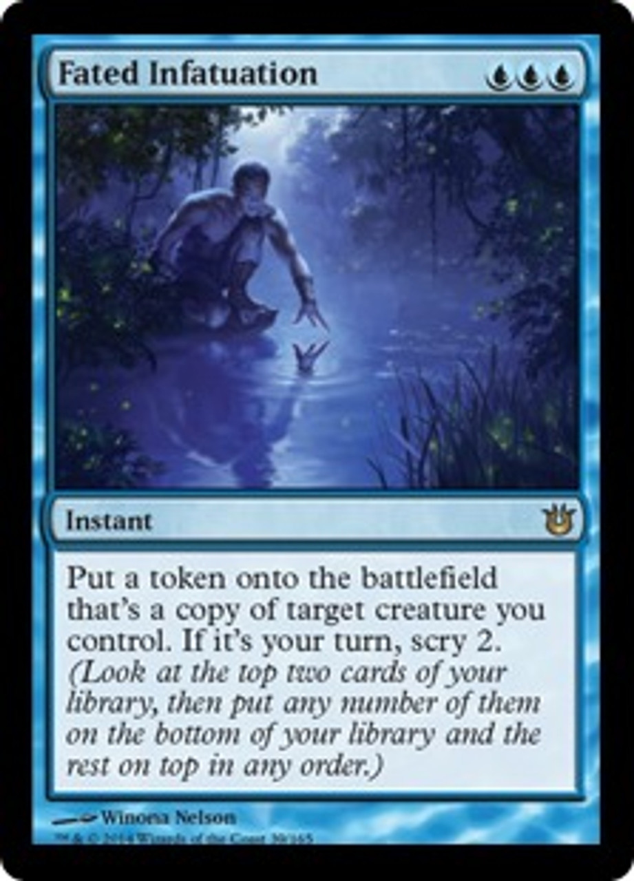 MtG Born of the Gods Rare Fated Infatuation #39