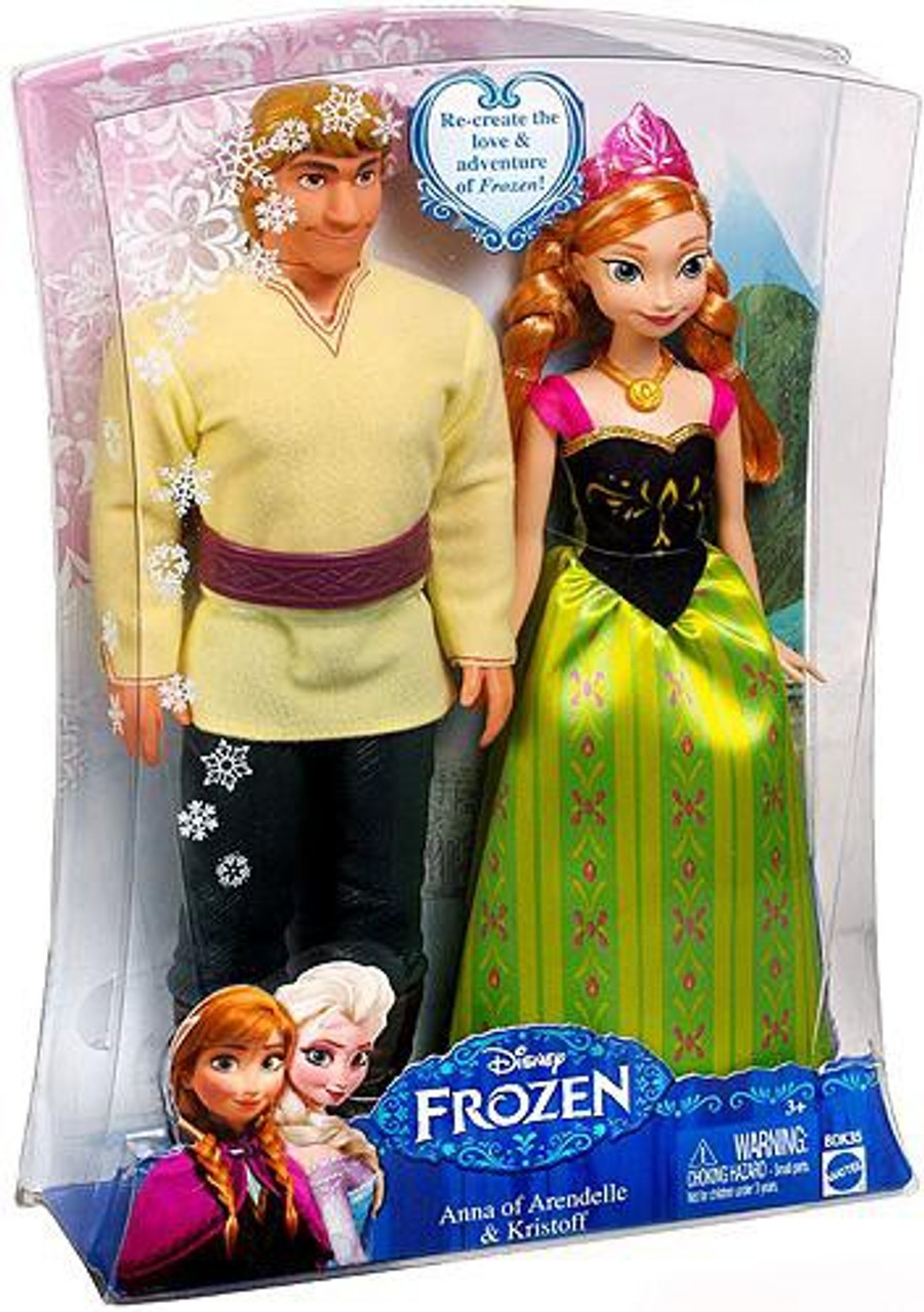 Disney Frozen Anna of Arendelle & Kristoff 11-Inch Doll Set
