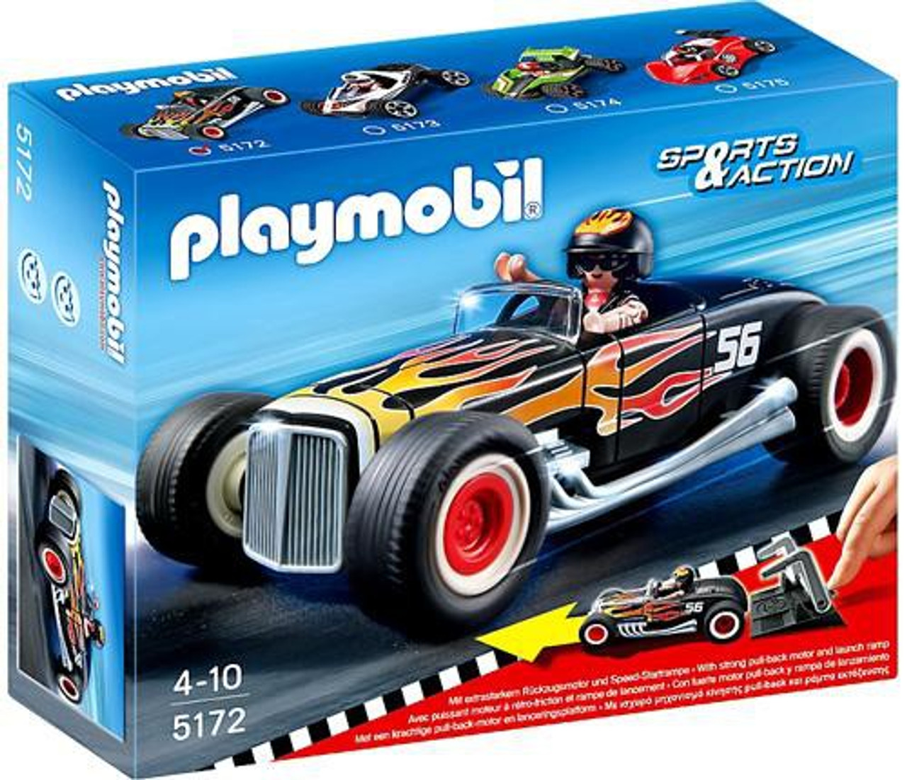 Playmobil Sports & Action Heat Racer Set #5172