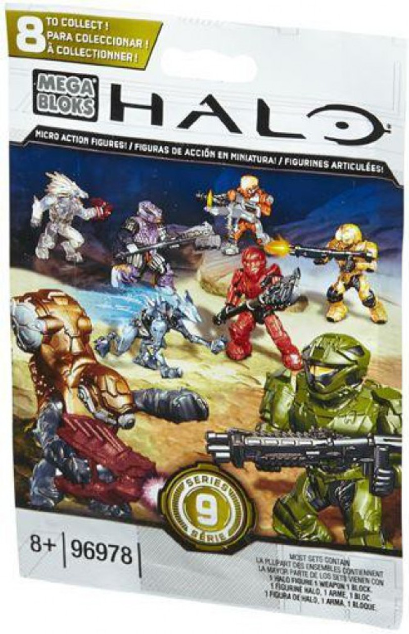 Mega Bloks Halo Series 9 Minifigure Mystery Pack #96978-9