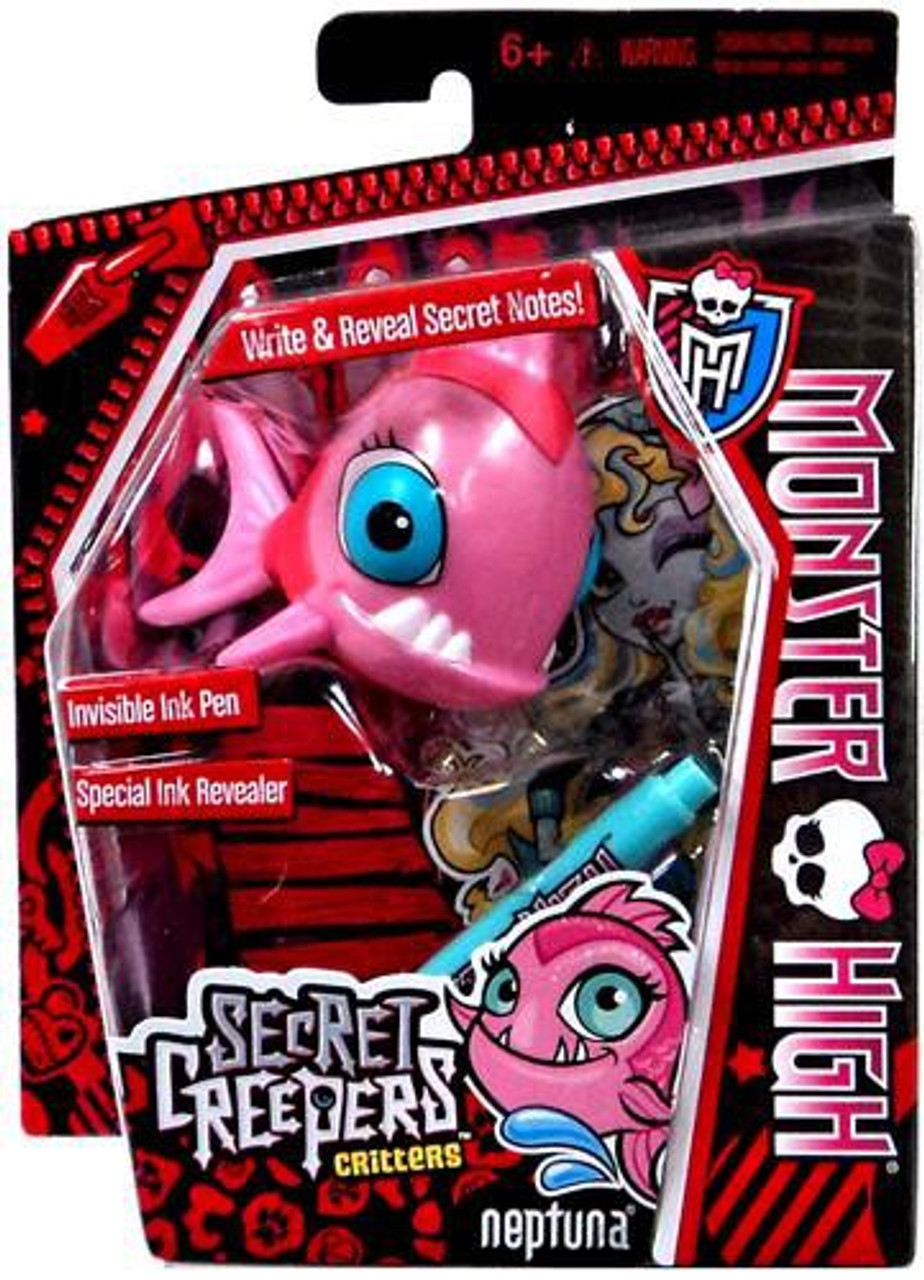 Monster High Secret Creepers Critters Neptuna Figure