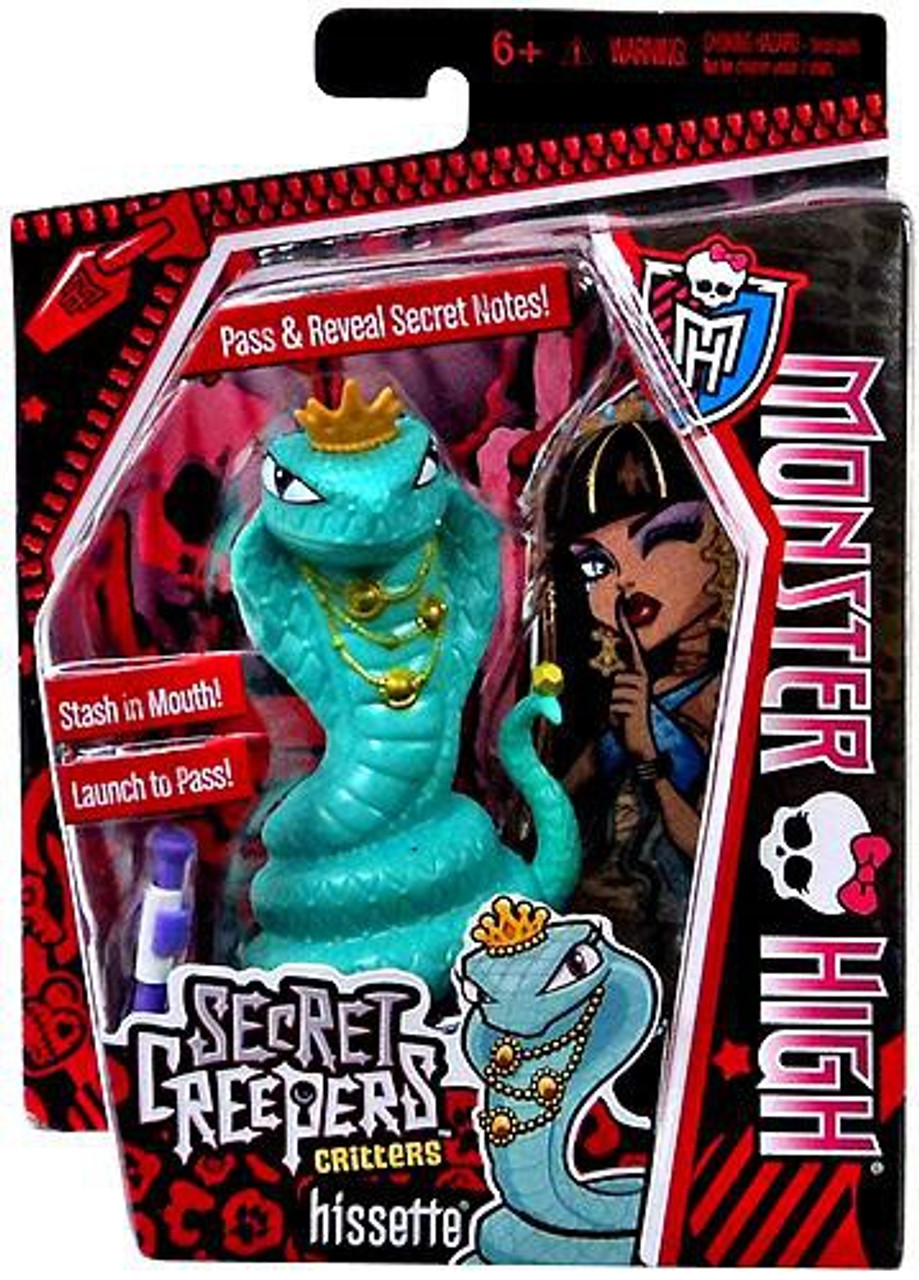 Monster High Secret Creepers Critters Hissette Figure