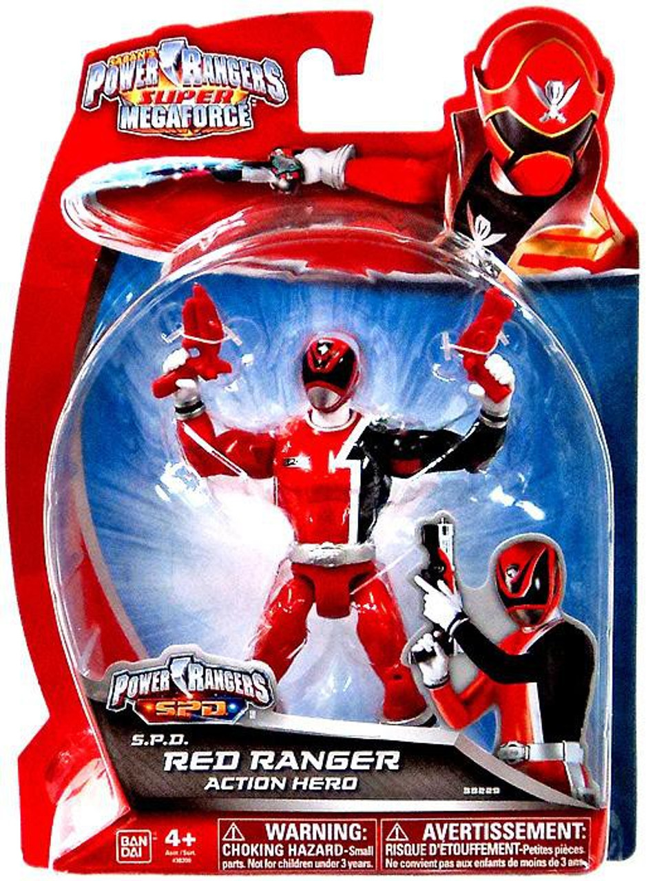 Power Rangers Super Megaforce S.P.D. Red Ranger Action Figure