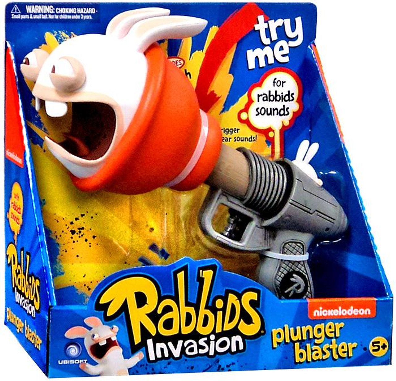 Raving Rabbids Rabbids Invasion Plunger Blaster Roleplay Toy