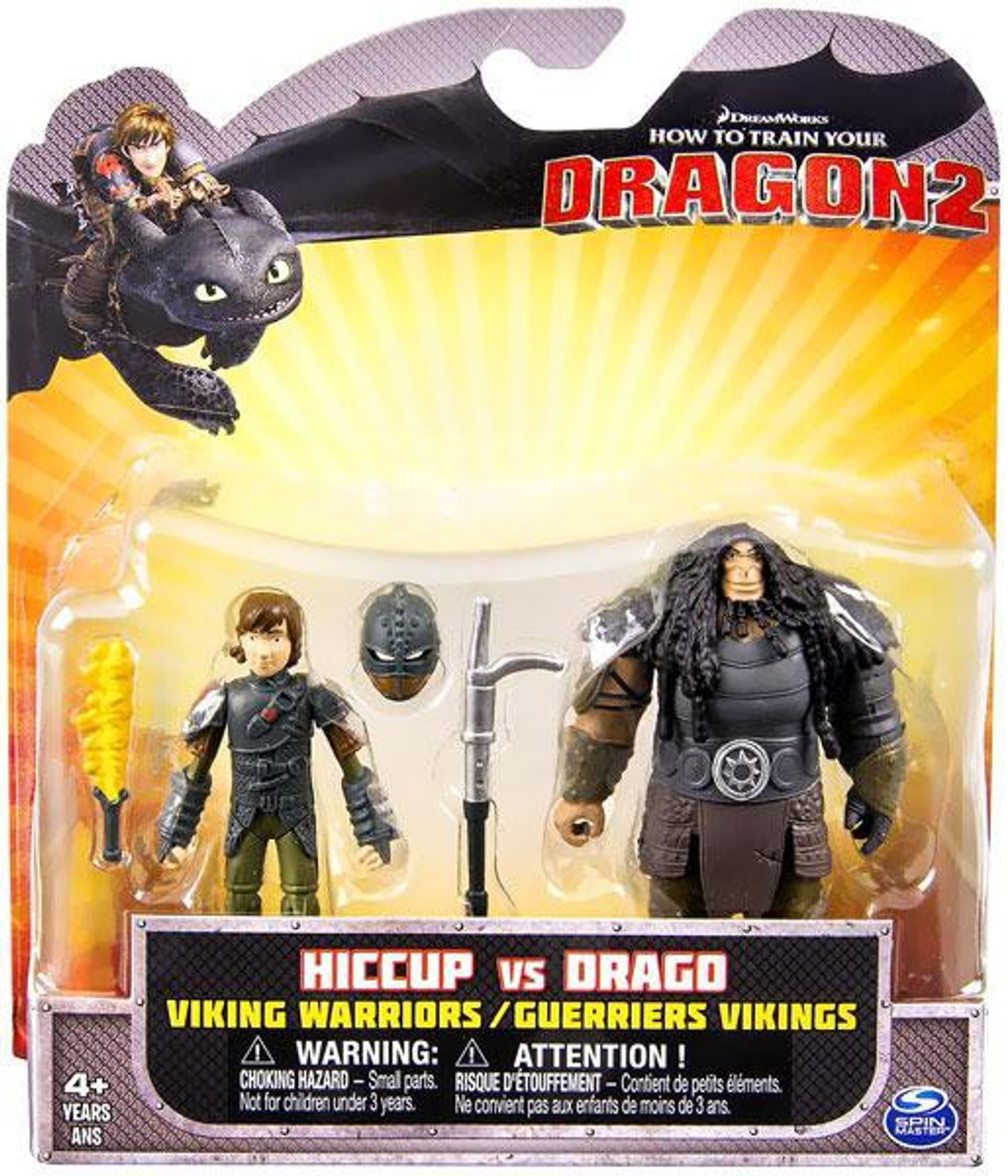 How to Train Your Dragon 2 Hiccup vs. Drago Action Figure