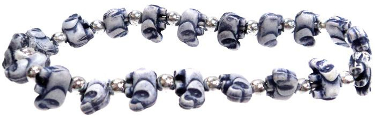 Elephantz Dark Blue Elephants Bracelet