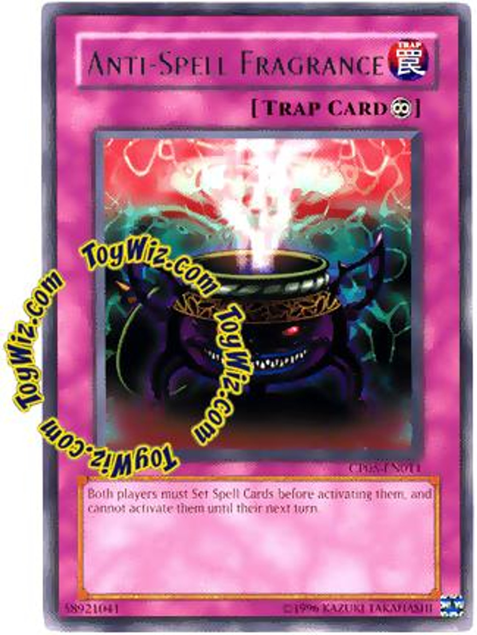 YuGiOh GX Champion Pack: Game 5 Rare Anti-Spell Fragrance CP05-EN011