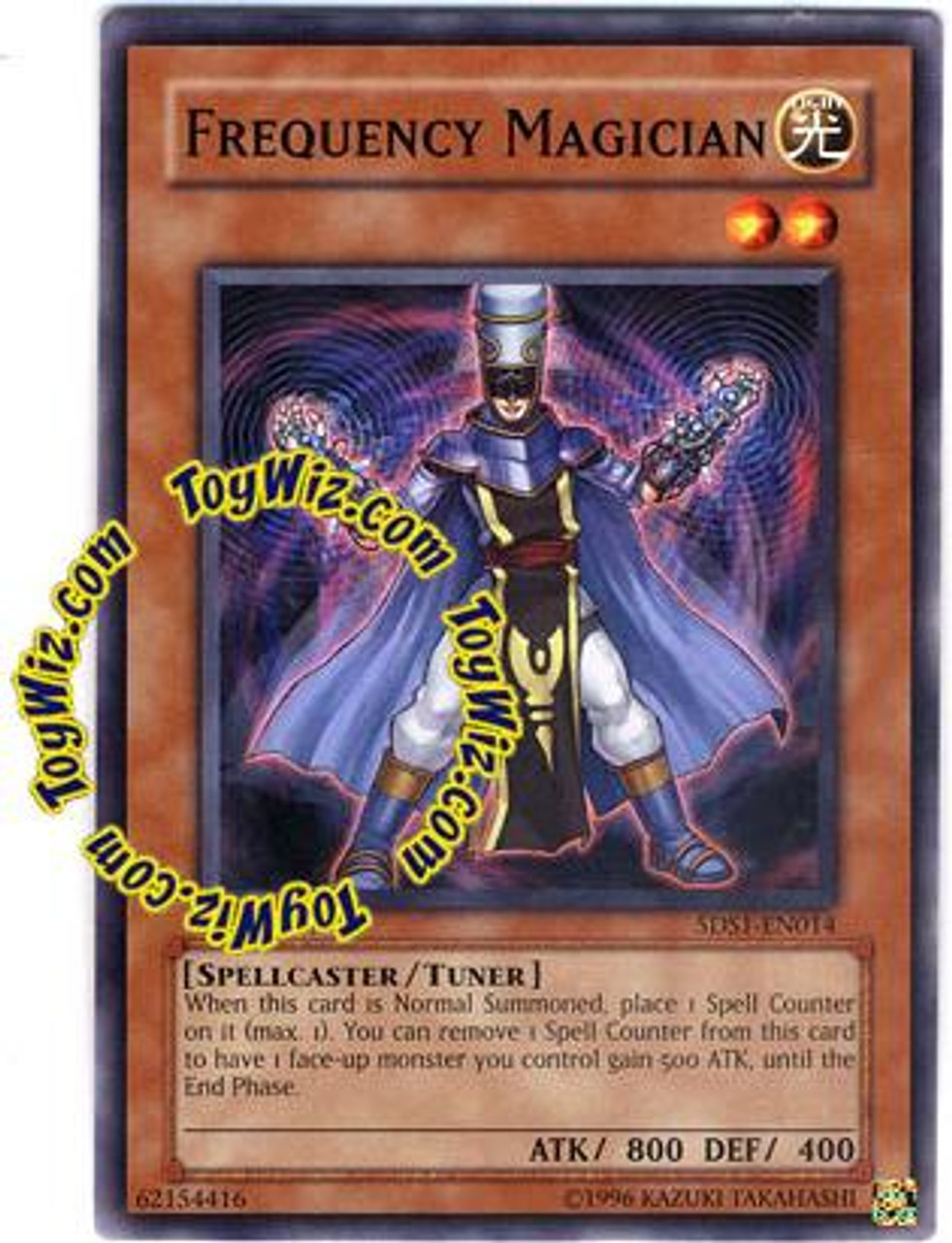 YuGiOh 5D's 2008 Starter Deck Common Frequency Magician #5DS1-EN014