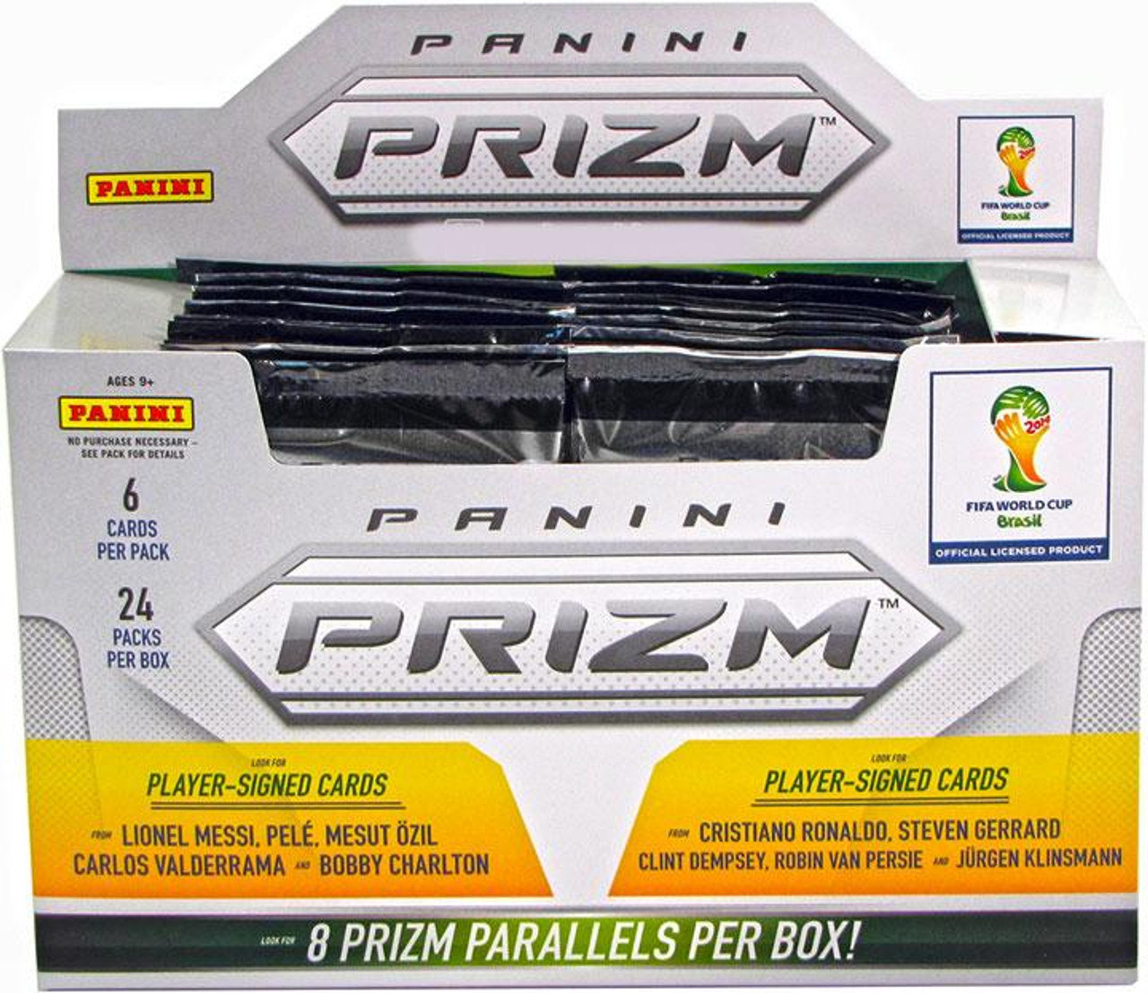 FIFA World Cup 2014 Brazil Prizm Trading Card Box