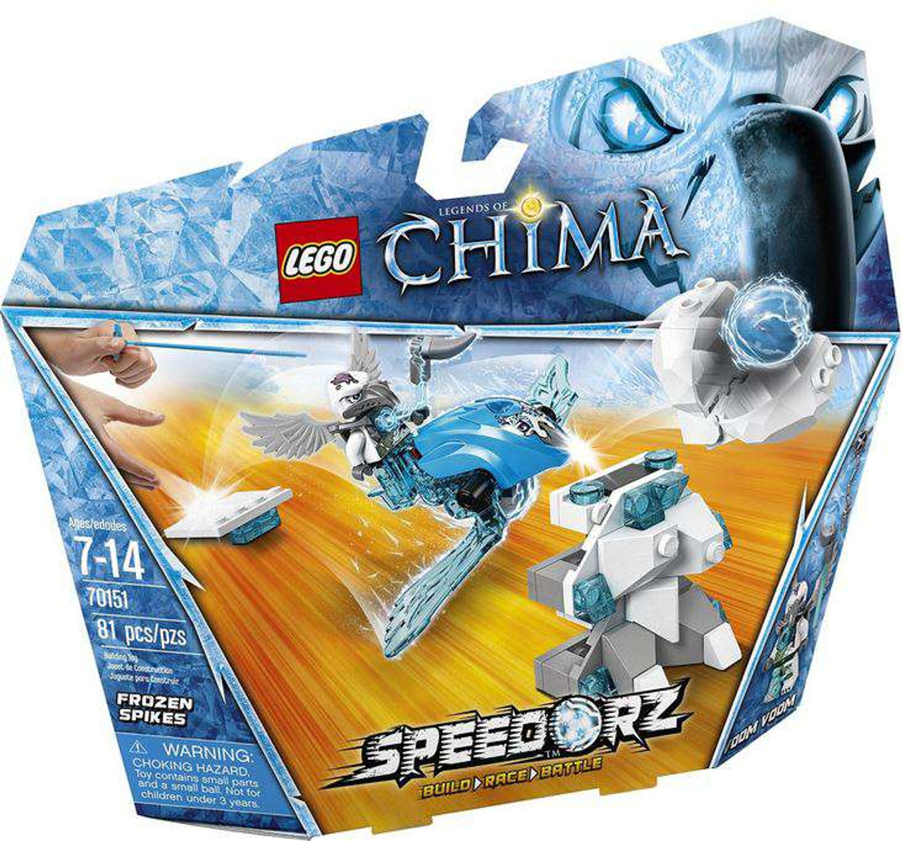 LEGO Legends of Chima Frozen Spikes Set #70151