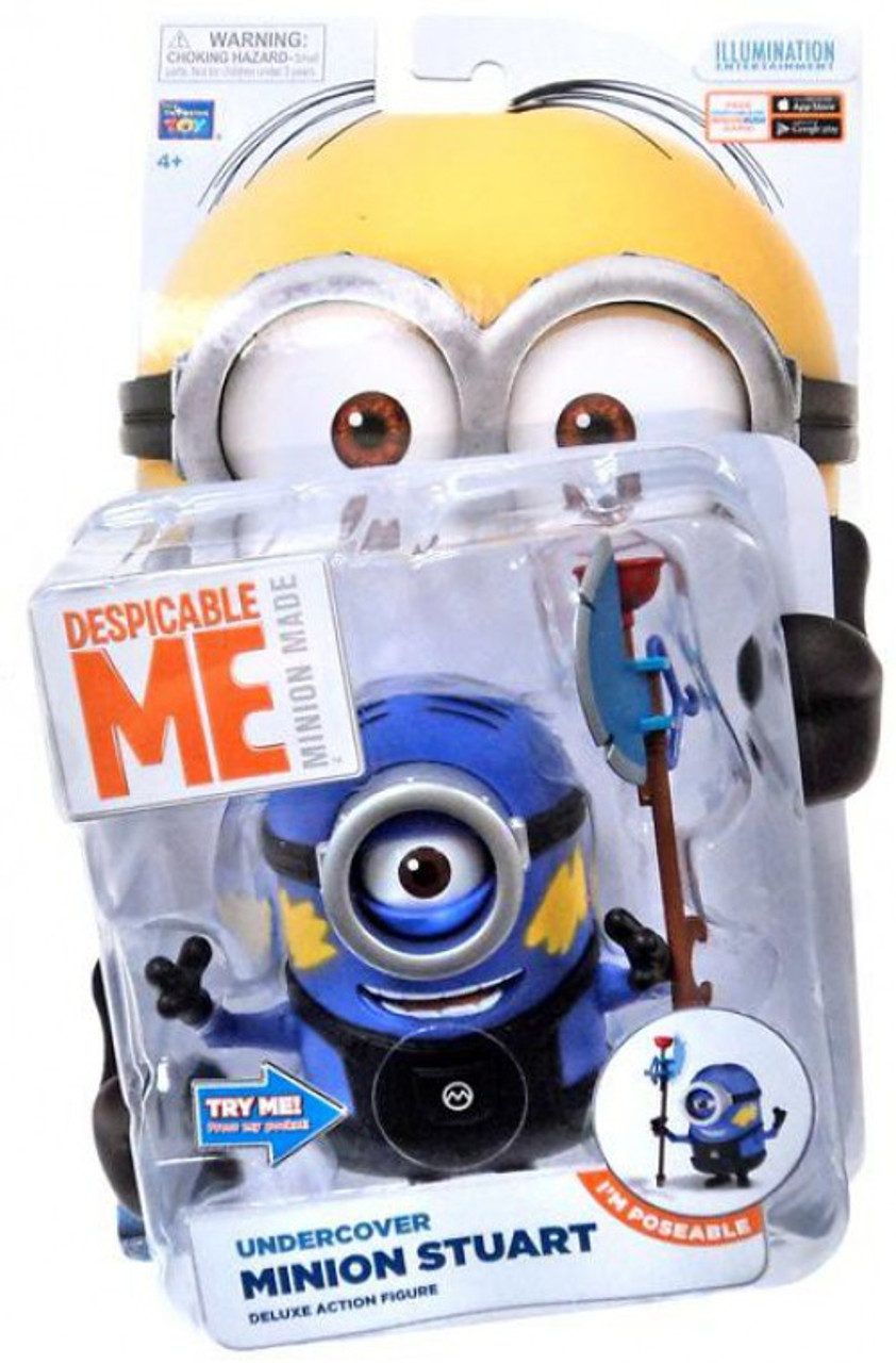Despicable Me Minion Made Undercover Minion Stuart Action Figure