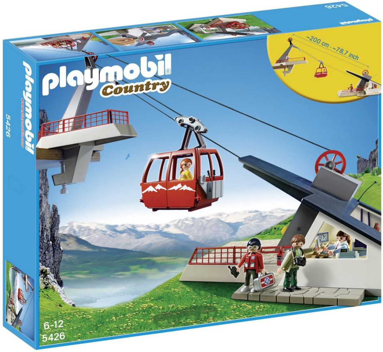 Playmobil Country Alpine Cable Car Set #5426