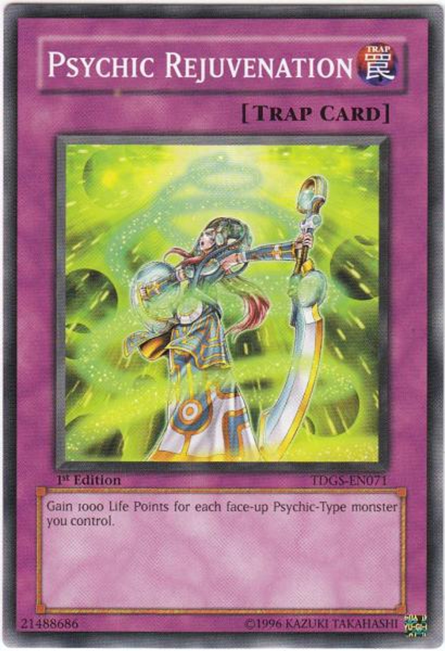 YuGiOh The Duelist Genesis Single Card Common Psychic Rejuvenation TDGS