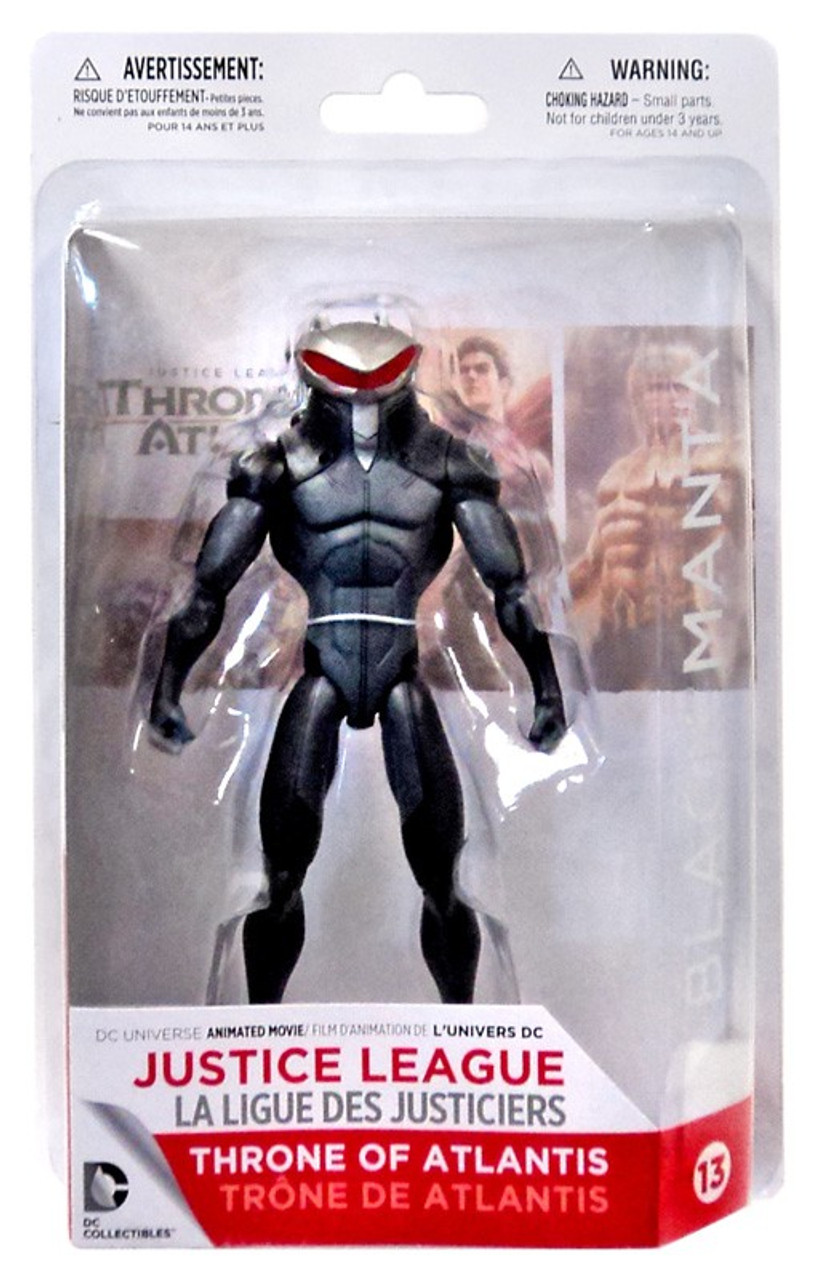 DC Justice League Throne of Atlantis Black Manta 7 Action DC Justice League Throne of Atlantis Black Manta 7 Action