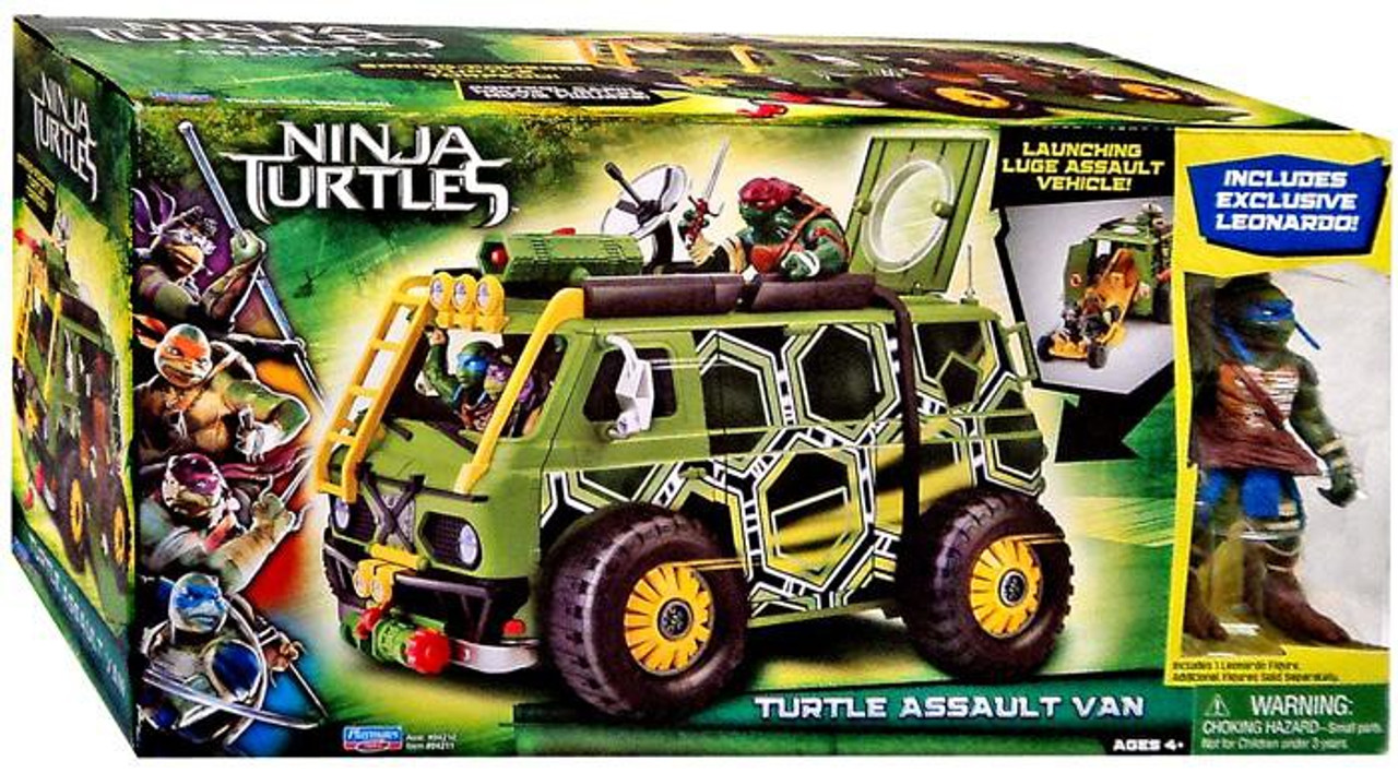 Teenage Mutant Ninja Turtles 2014 Movie Turtle Assault Van Exclusive Action Figure Vehicle