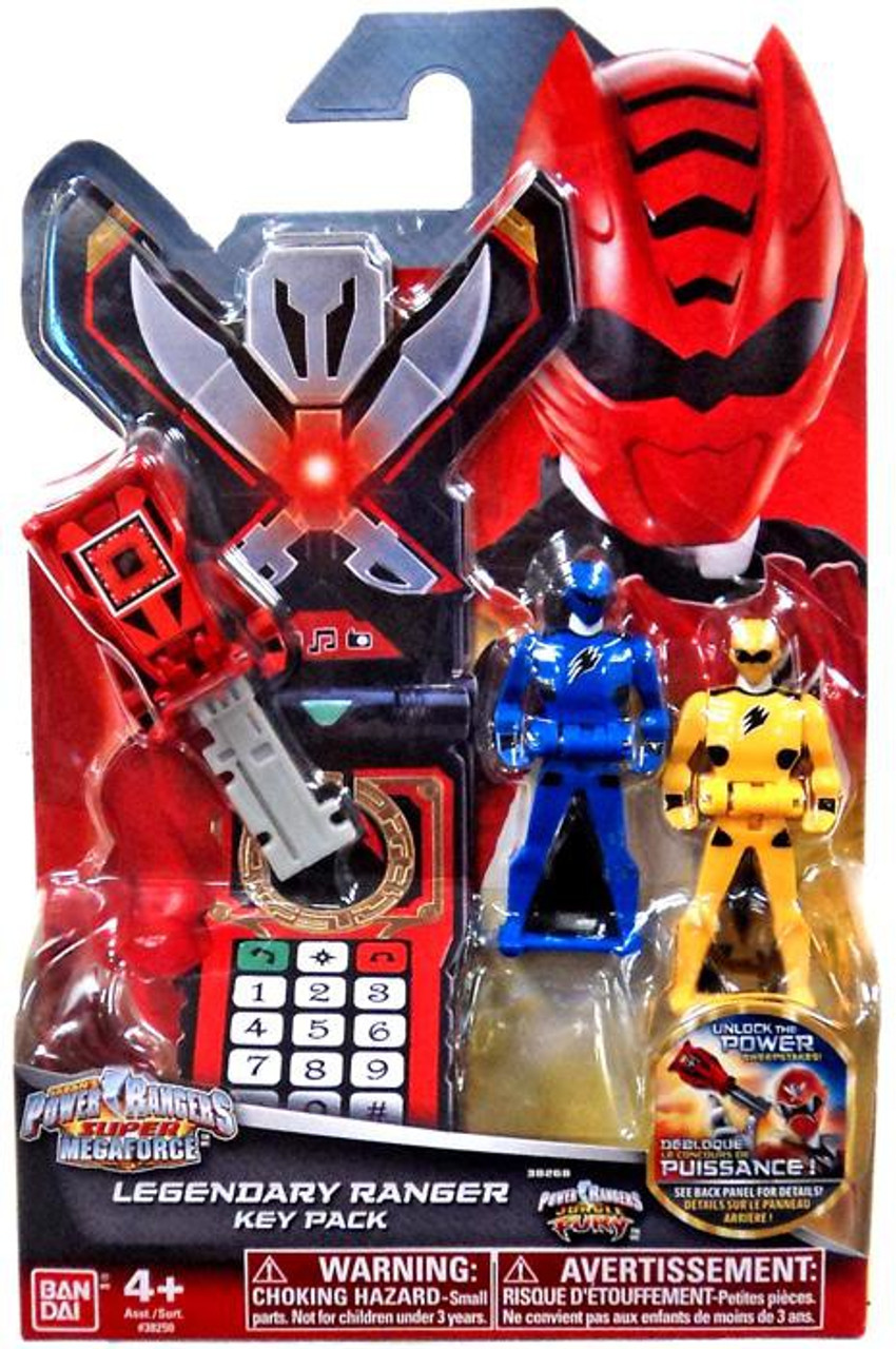 Power Rangers Super Megaforce Jungle Fury Legendary Ranger Key Pack