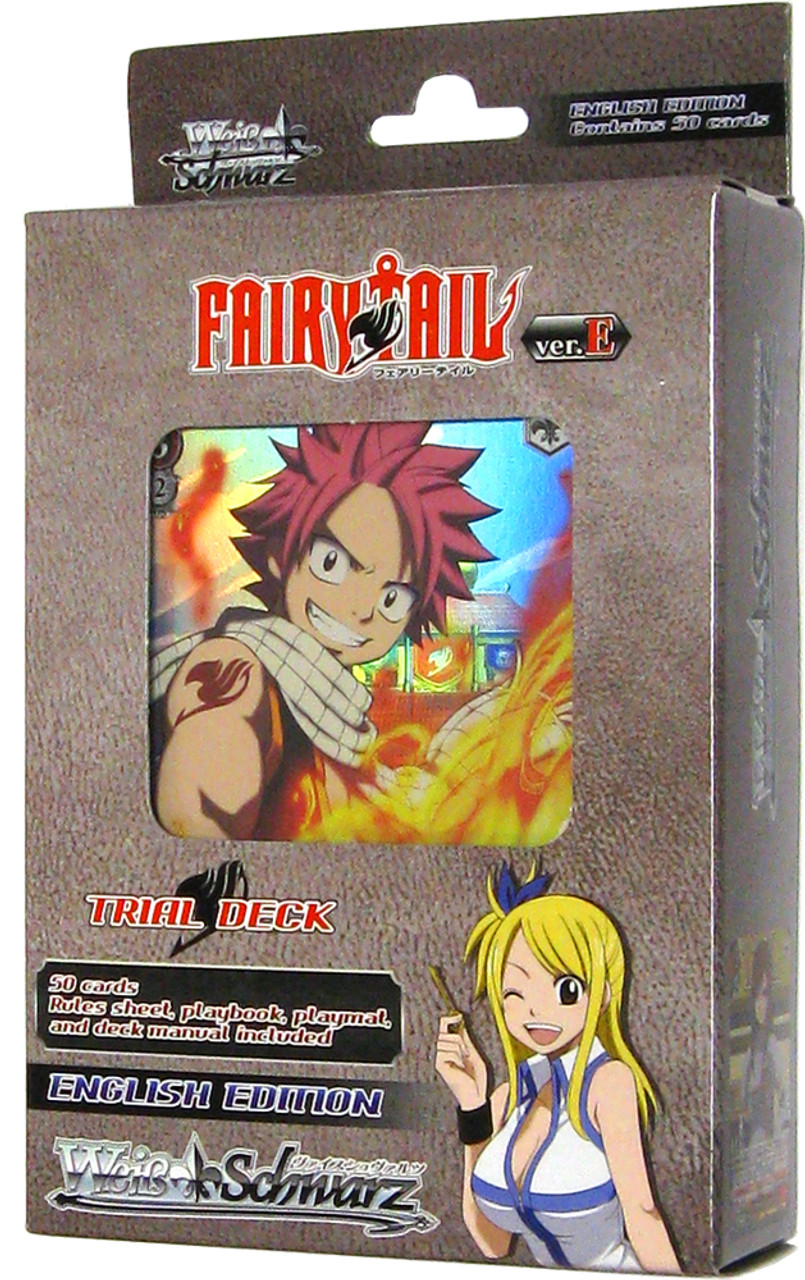 Weiss Schwarz Fairy Tail Ver.E Trial Deck