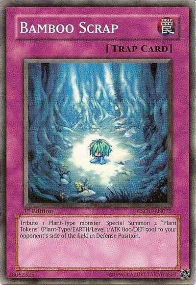 YuGiOh Crossroads of Chaos Single Card Common Bamboo Scrap CSOCEN075