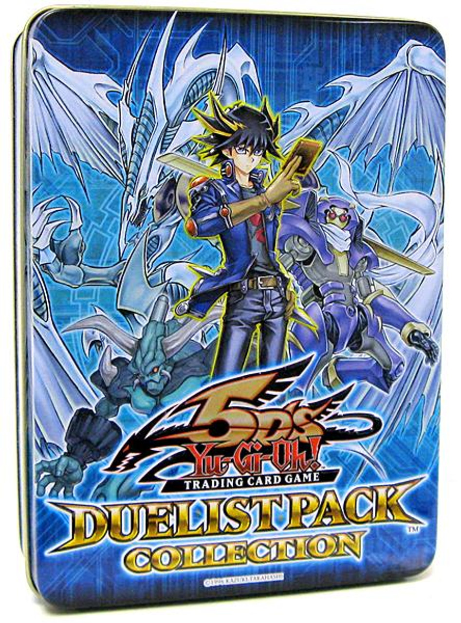 YuGiOh 5Ds 2009 Collector Tin Duelist Pack Collector Tin Blue Sealed ...