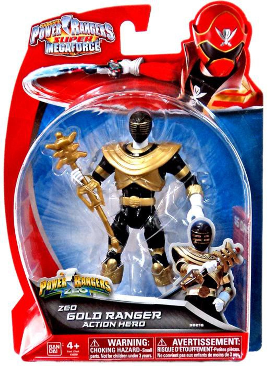 Power Rangers Super Megaforce Zeo Gold Ranger Action Figure