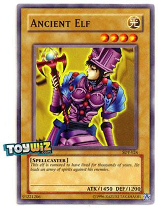 YuGiOh Starter Deck Yugi Single Card Common Ancient Elf SDY024 ToyWiz