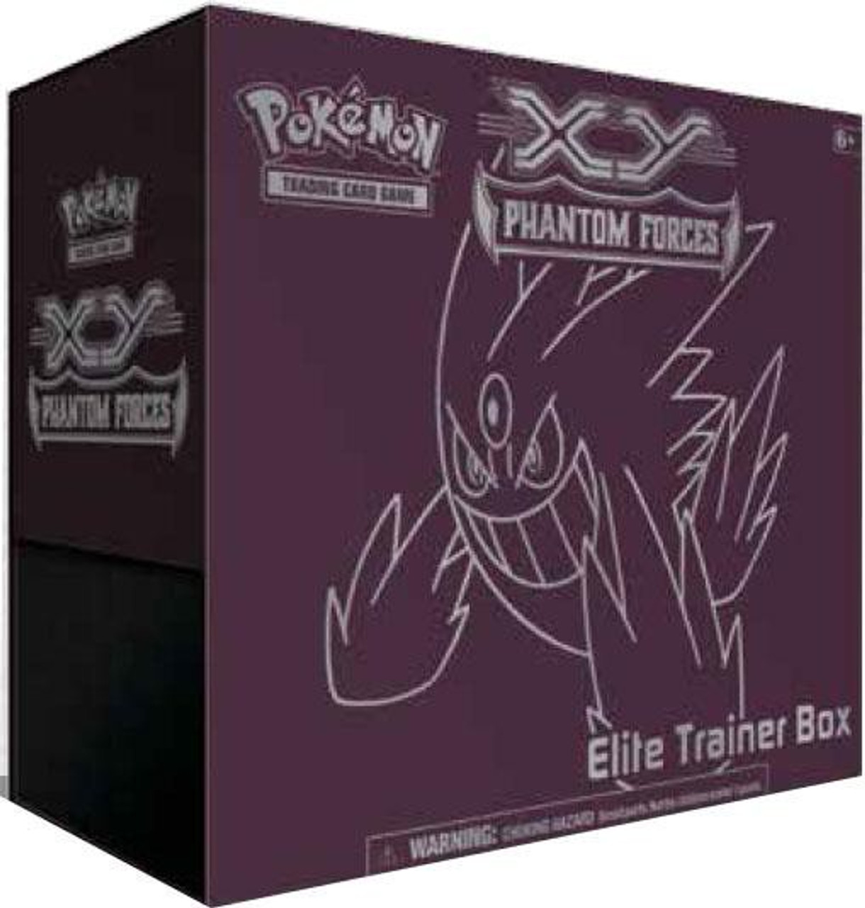 Pokemon XY Phantom Forces Elite Trainer Box Gengar Pokemon USA - ToyWiz
