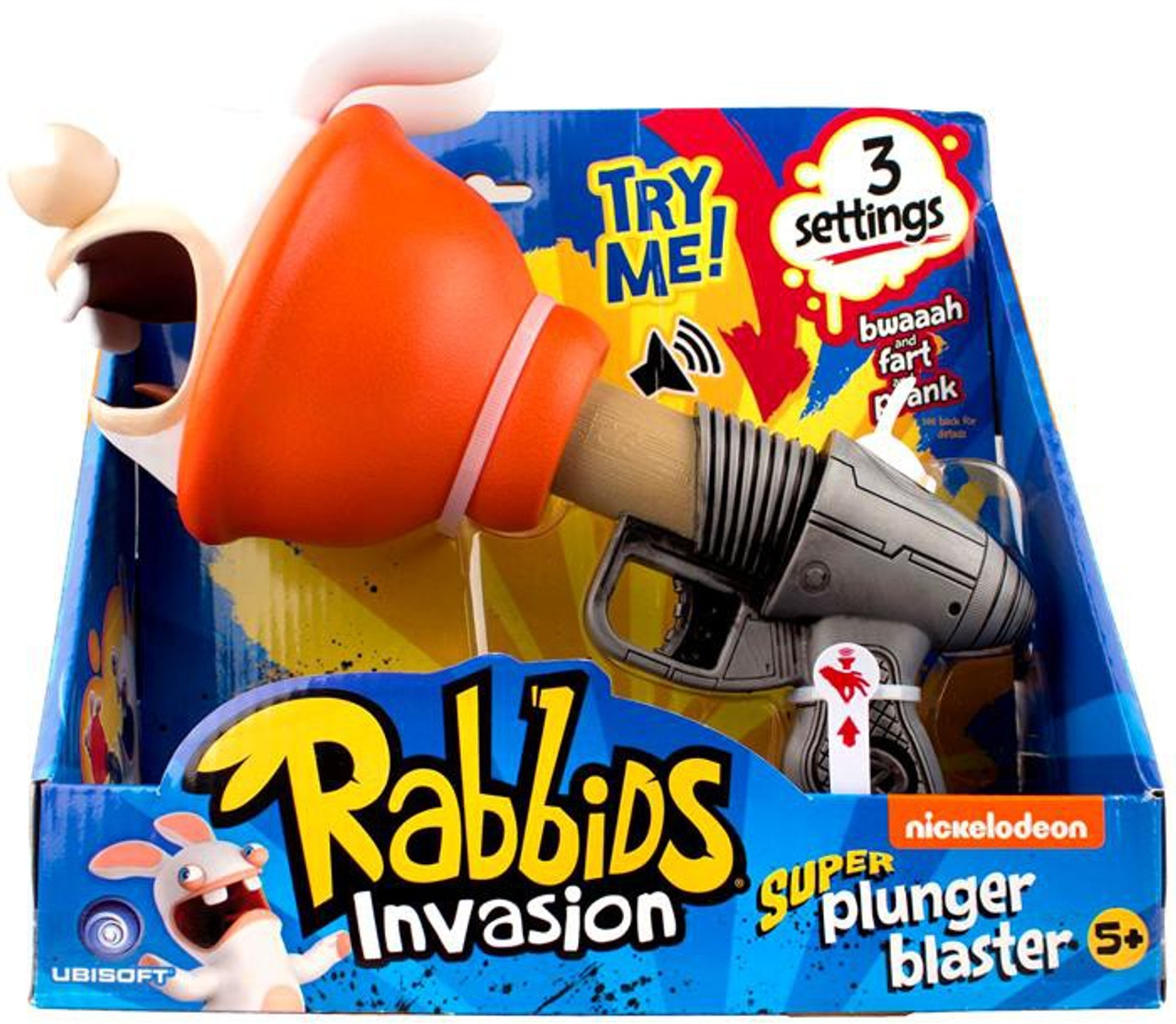 Raving Rabbids Super Plunger Blaster Roleplay Toy