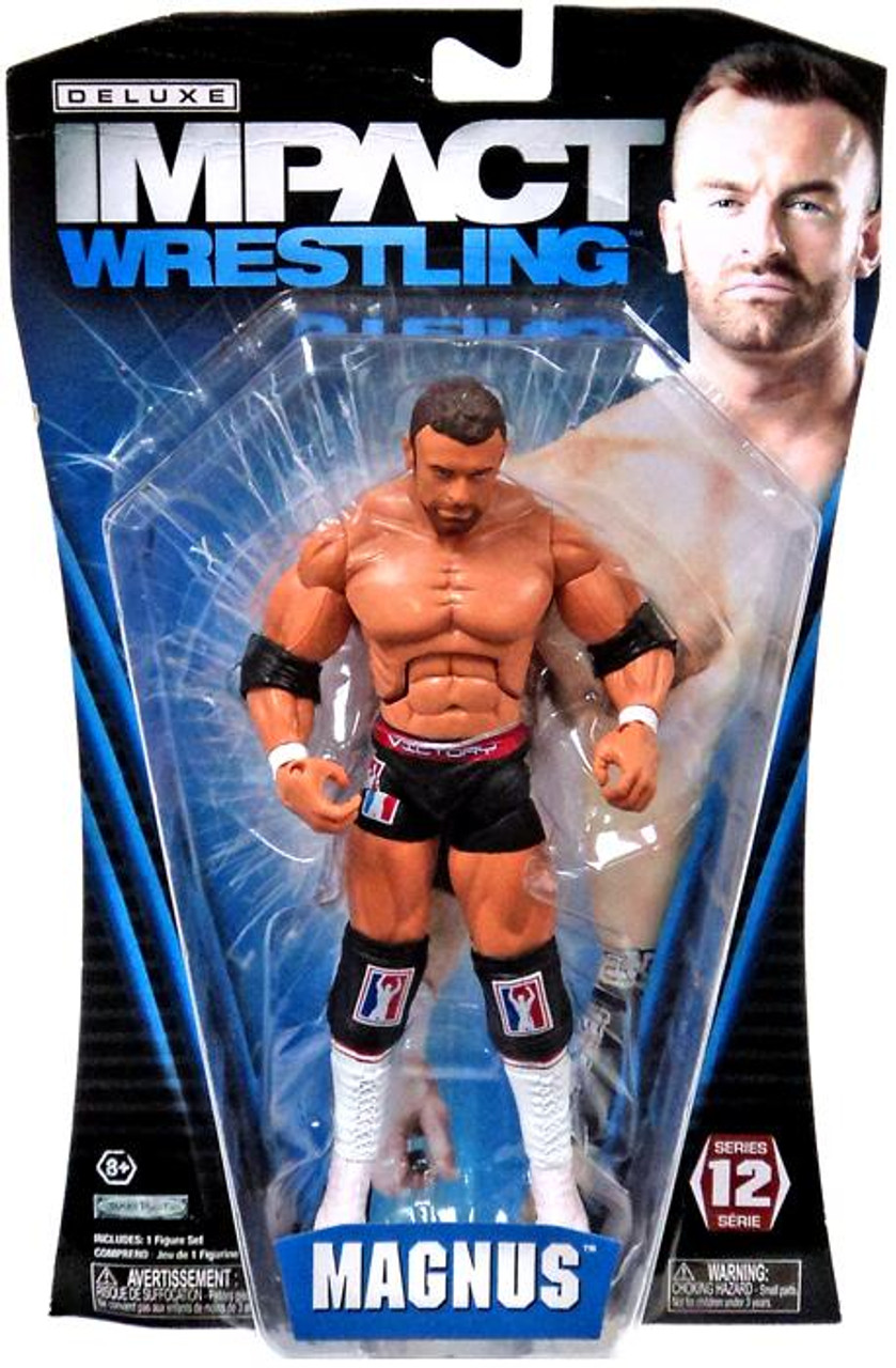 TNA Wrestling Deluxe Impact Series 12 Magnus Action Figure Jakks