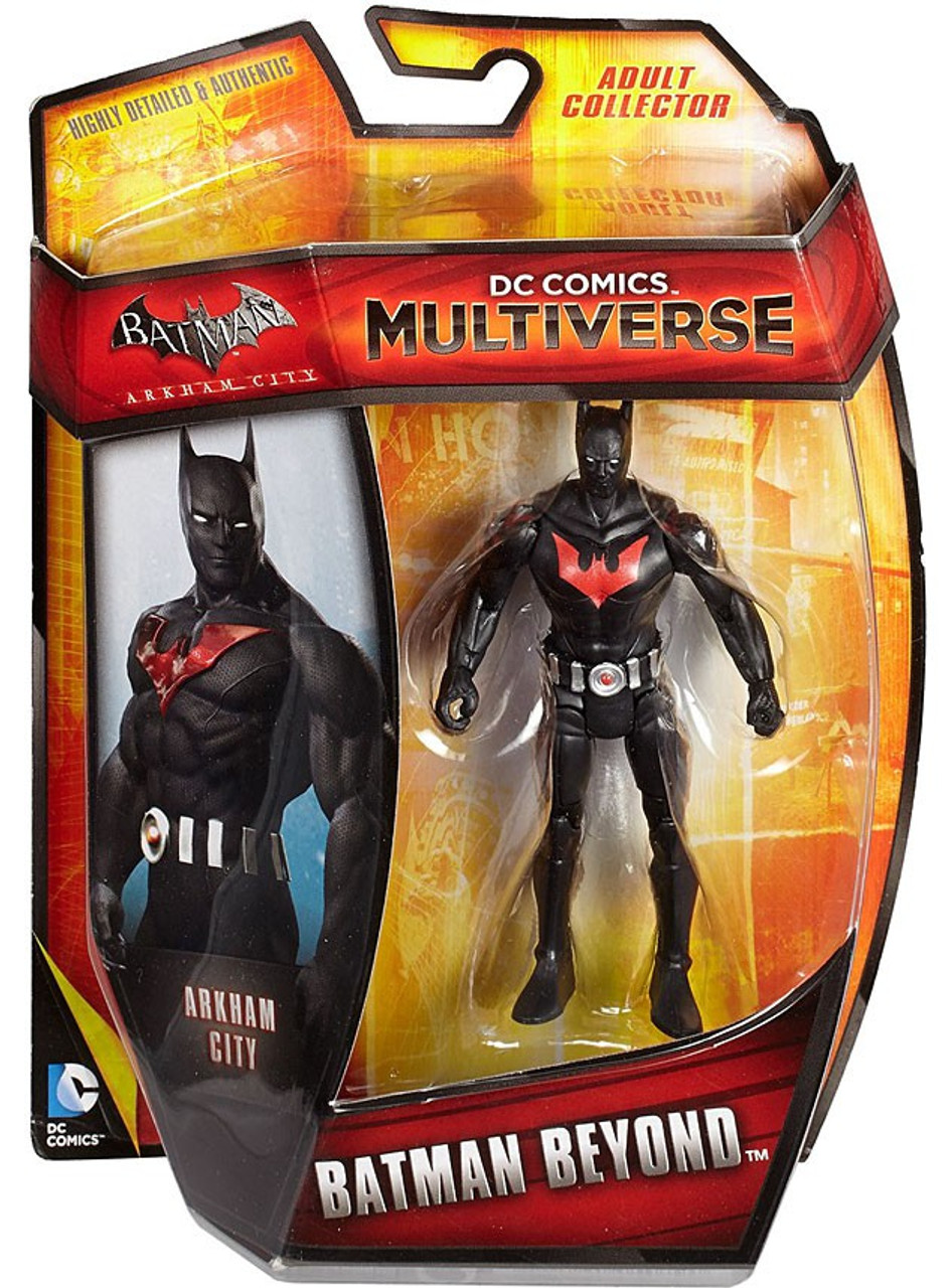 Batman Arkham City Dc Comics Multiverse Batman Beyond 4 Action Figure Mattel Toys Toywiz 