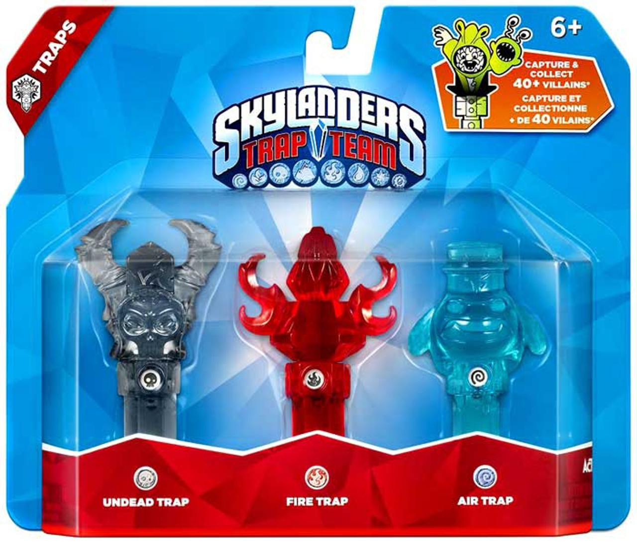  Skylanders  Trap  Team  Undead Fire Air  Trap  3 Pack 