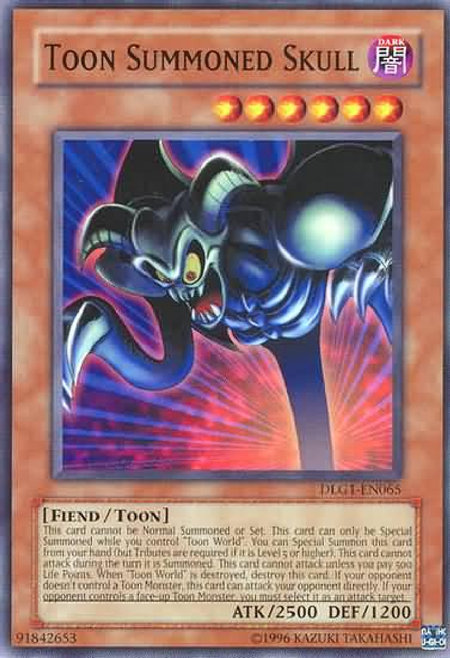 YuGiOh Dark Legends Common Toon Summoned Skull DLG1-EN065