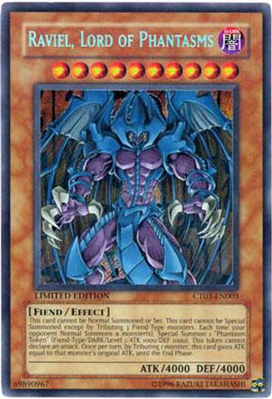 YuGiOh 2006 Collector Tin Secret Rare Raviel, Lord of Phantasms CT03-EN003