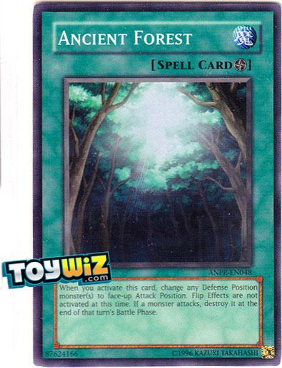 YuGiOh Ancient Prophecy Super Rare Ancient Forest ANPR-EN048