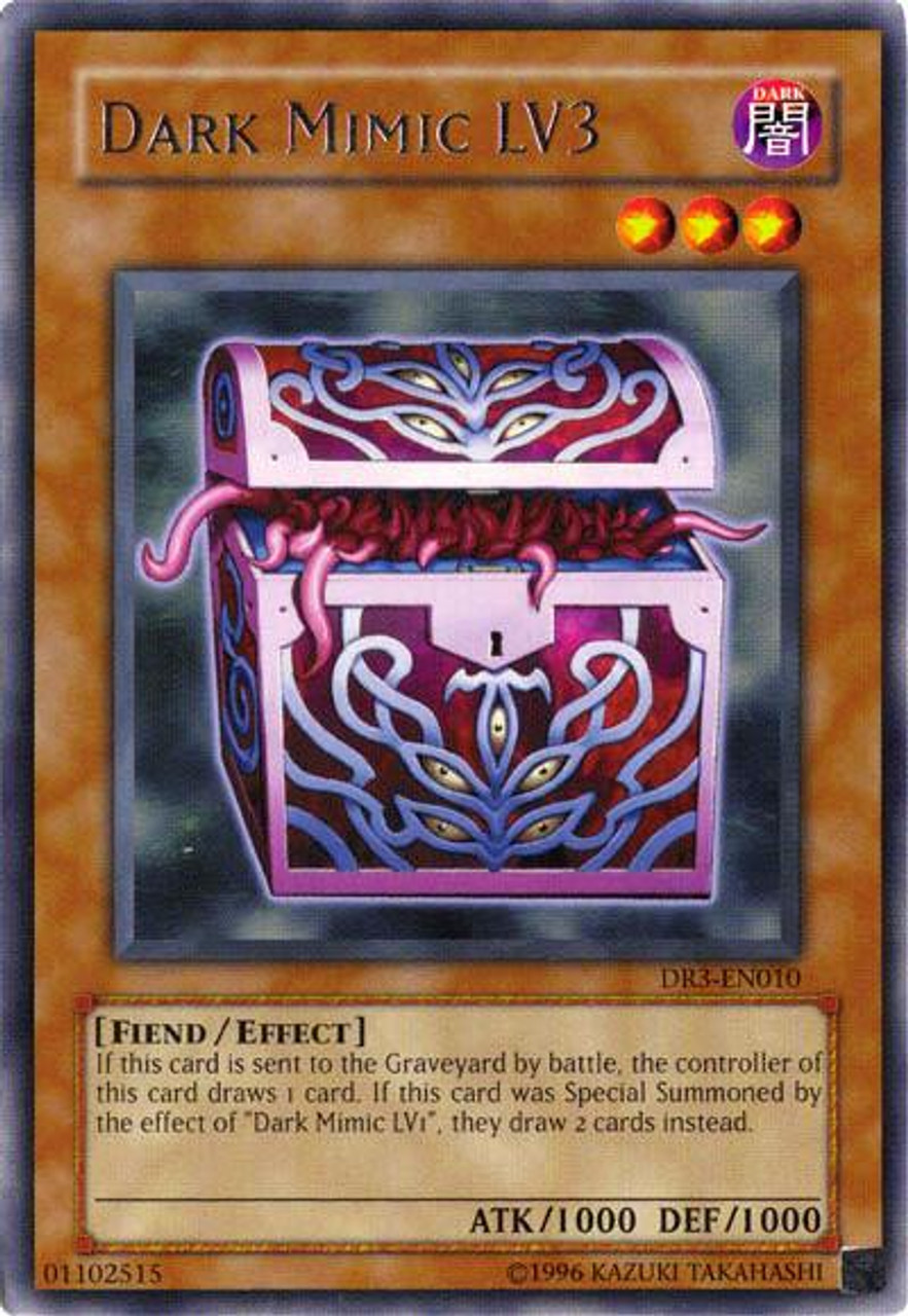 YuGiOh Dark Revelation 3 Single Card Rare Dark Mimic LV3 DR3-EN010 - ToyWiz