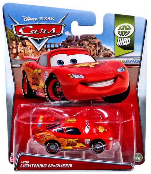 Disney Cars WGP Lightning McQueen 155 Diecast Car 115 Mattel Toys ToyWiz