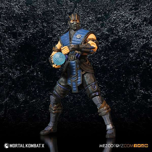 Mortal Kombat X SubZero 12 Deluxe Action Figure Mezco Toyz ToyWiz