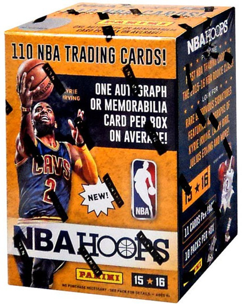 NBA Basketball 2015-16 NBA Hoops Trading Card Blaster Box ...